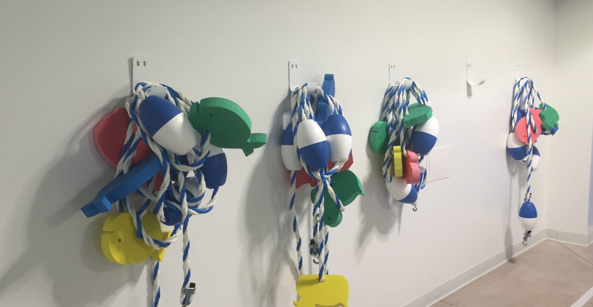 MIDE Screw-on Hooks at Sheperd's Swim School