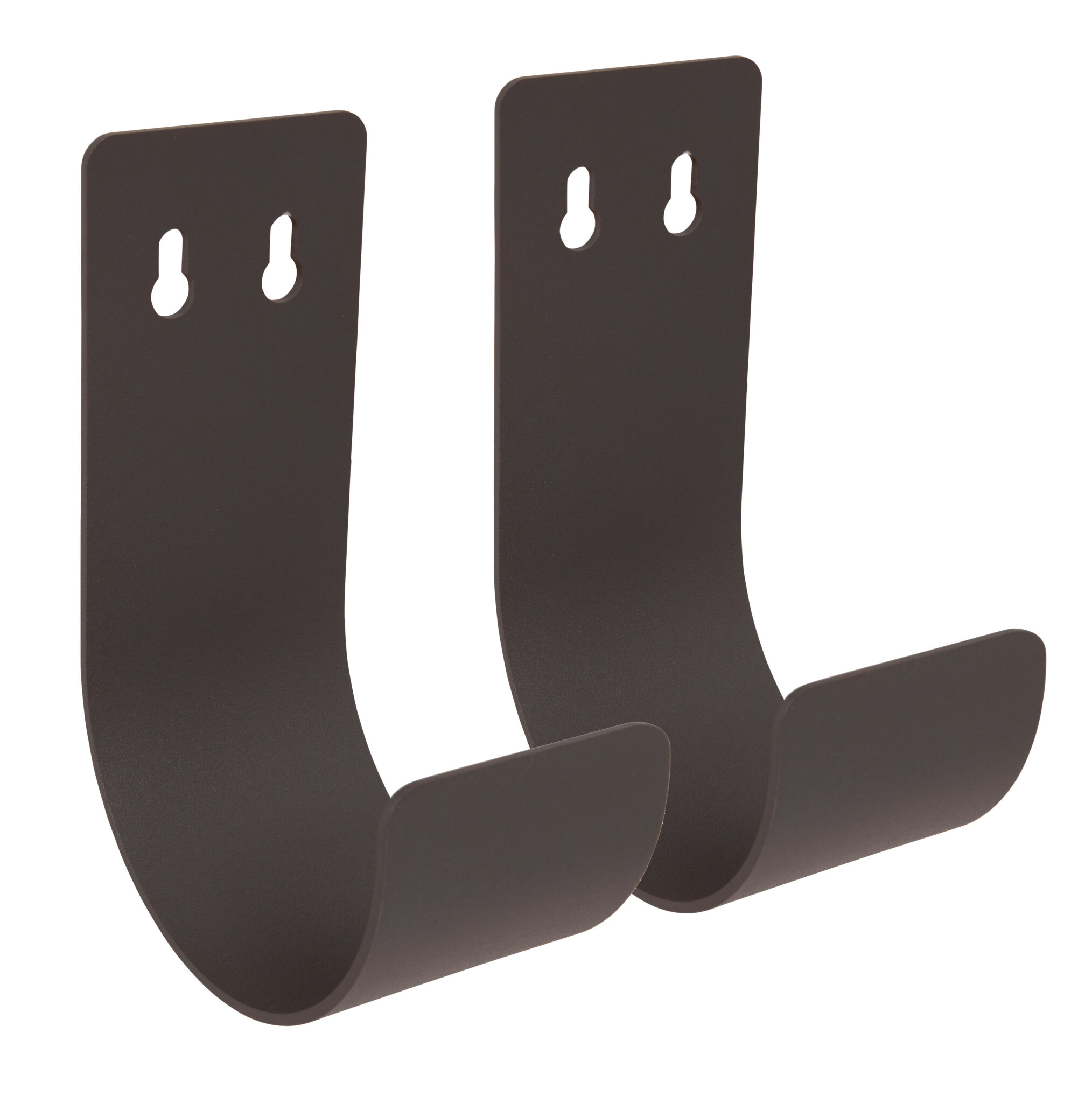 Wall Mount Hooks, 6 inch Long (Pair) Mide Products, LLC