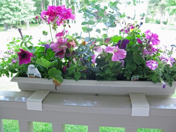MIDE Products Flower Box Holders for T-Railings