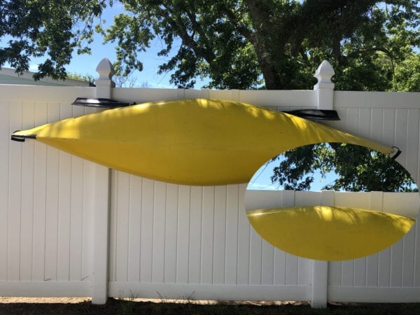 Hooks for Hanging a Kayak